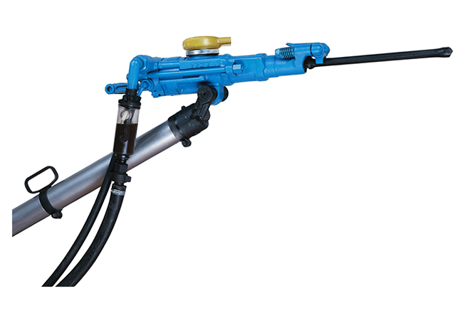 pneumatic rock drill with air leg (1)