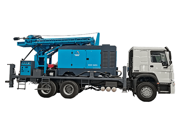 truck-mounted water well drilling rig (4)